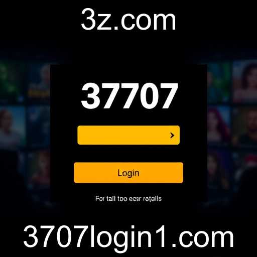 Plataforma de jogos 3707 Login alcança novos patamares